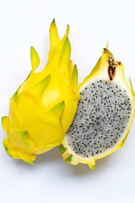 Yellow dragon fruit cactus seeds (at least 40 seeds) (Selenicereus megalanthus, synonym Hylocereus megalanthus)