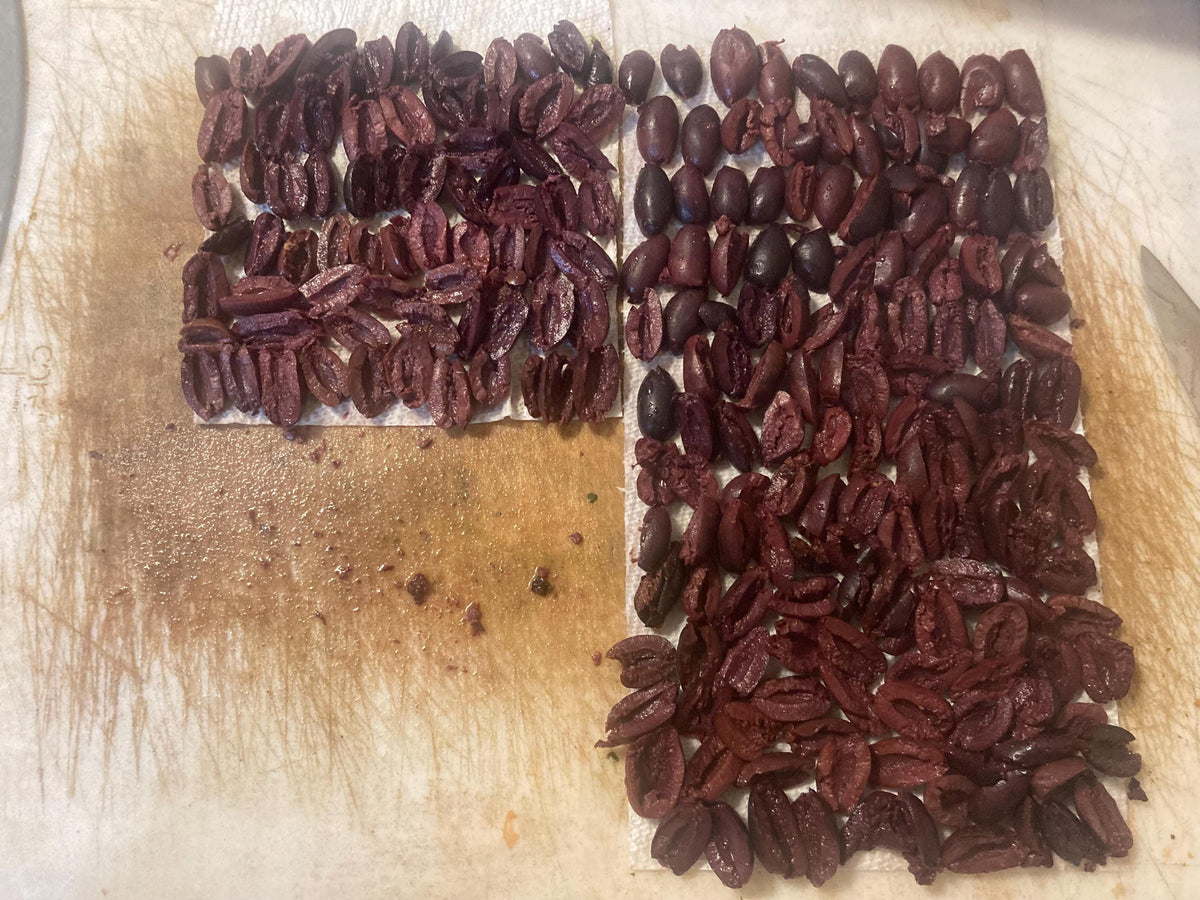 Gourmet Kalamata black olive-rosemary bread (roughly 3 pound loaf)